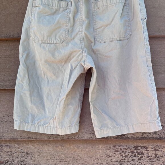 Boys Khaki Elastic Waist Twill Shorts With Drawstring & Pockets Size 16 - Picture 7 of 7